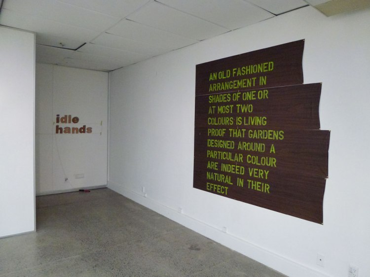 idle and old-fashioned