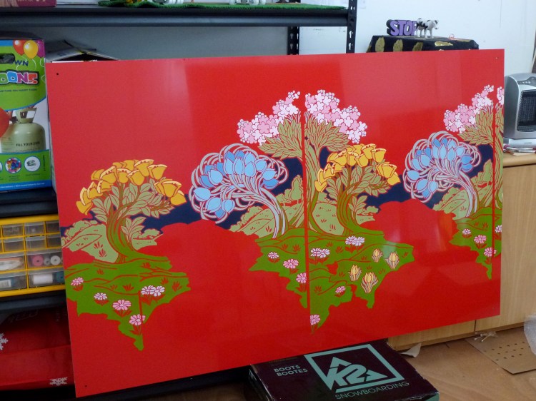 Green and Pleasant Land in studio